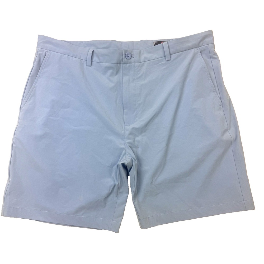 Vineyard Vines Breaker Shorts Men 40 Blue Chino Stretch 8"‎ Inseam Coastal